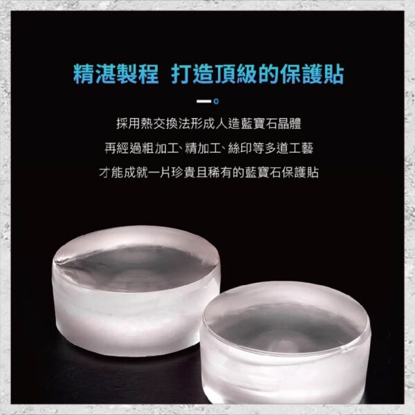 【hoda】藍寶石鏡頭保護貼 iPhone 15 / 15 Plus (原機結構設計款 2顆/組)