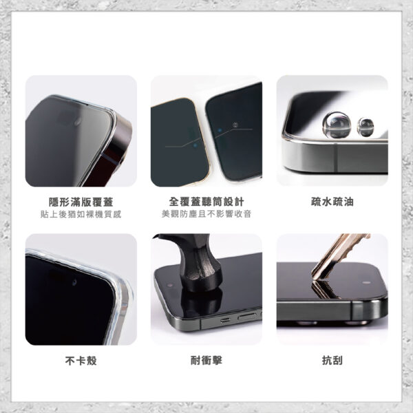 【hoda】AR抗反射抗藍光玻璃保護貼 iPhone 15 系列 附無塵太空艙貼膜神器 (德國萊因TÜV RPF20認證)