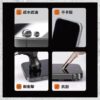 【hoda】電競磨砂玻璃保護貼 for iPhone 16e/14/13系列(附無塵太空艙貼膜神器) 手遊專用霧面磨砂玻璃保護貼