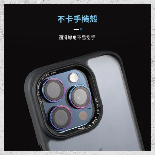 『hoda』藍寶石鏡頭保護貼 for iPhone16 Pro/Pro Max(3顆/組) 鏡頭貼