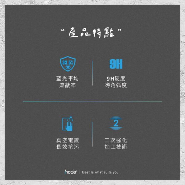 【hoda】電競磨砂抗藍光玻璃保護貼 iPhone 12 系列 手機玻璃貼